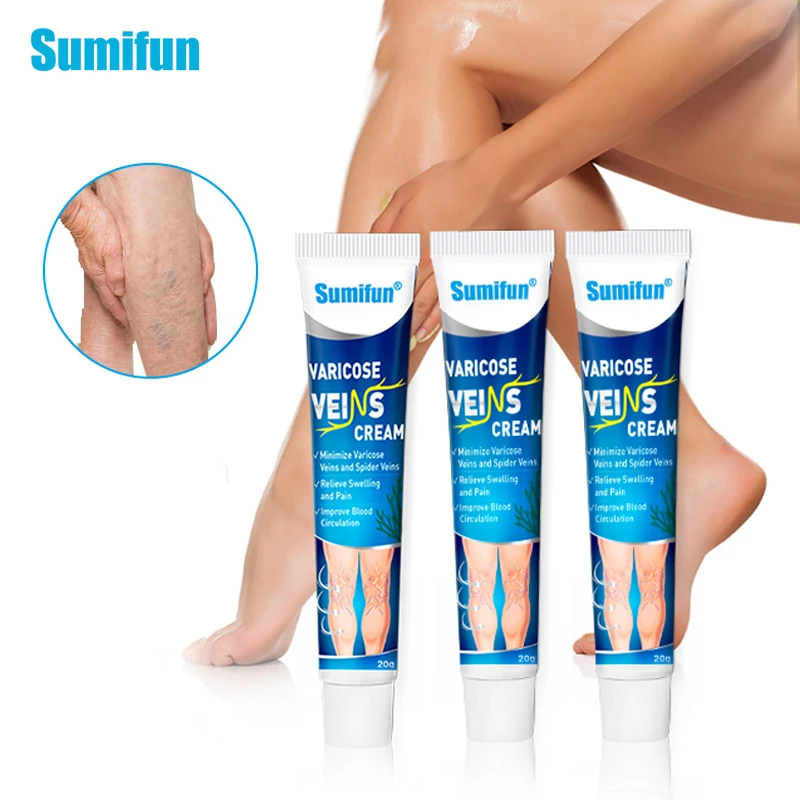 3 шт. Sumifun оригинальный варикозное расширение вен Ointmnet васкулит флебит паук мазь