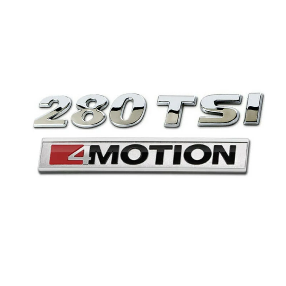 Металлическая Эмблема 4 Движения 280 TSI наклейка с именной табличкой значок на