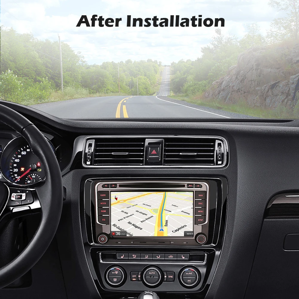 7-дюймовый DSP Android 10 0 автомобильный DVD-радио CarPlay и Авто GPS 4G DAB + WiFi головное