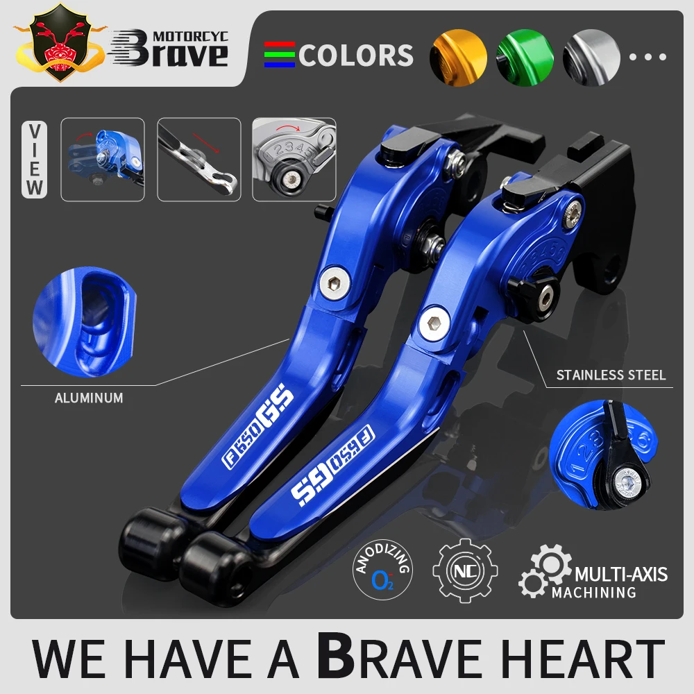 

For BMW F650GS F650 GS 650GS 2008 2009 2010 2011 2012 CNC Motorcycle Folding Extendable Brake Clutch Lever