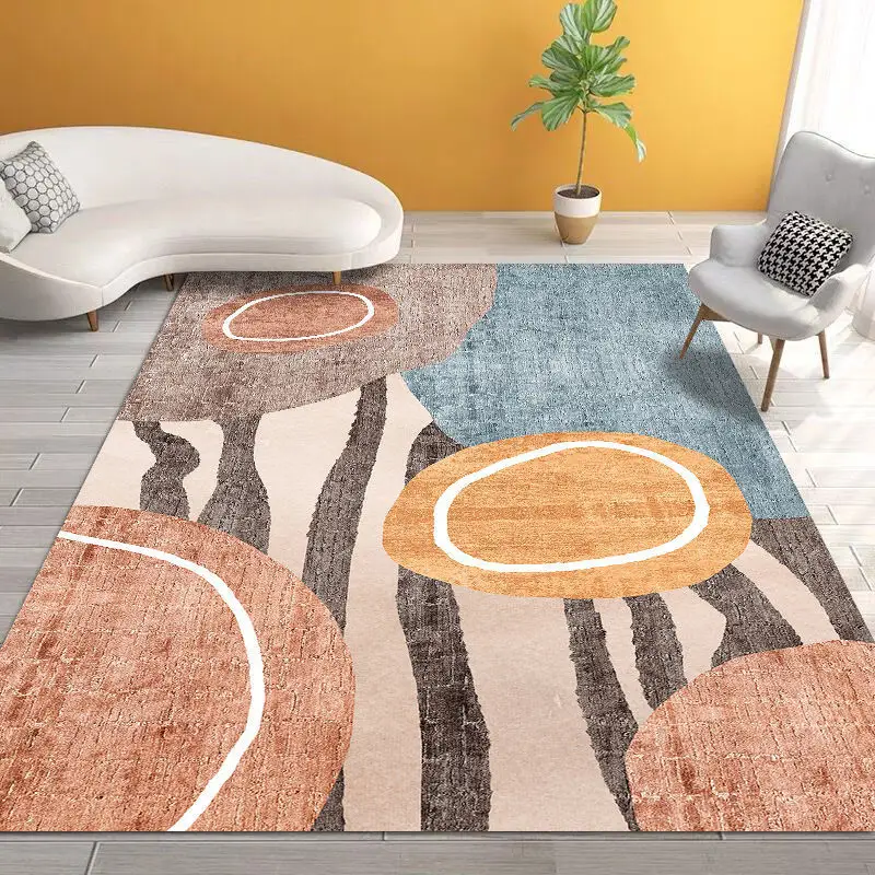 

Living Room Carpet Simple Light Luxury Coffee Table Cushion Bedroom Carpet Bedside Decoration Corridor Floor Track Area Rugs