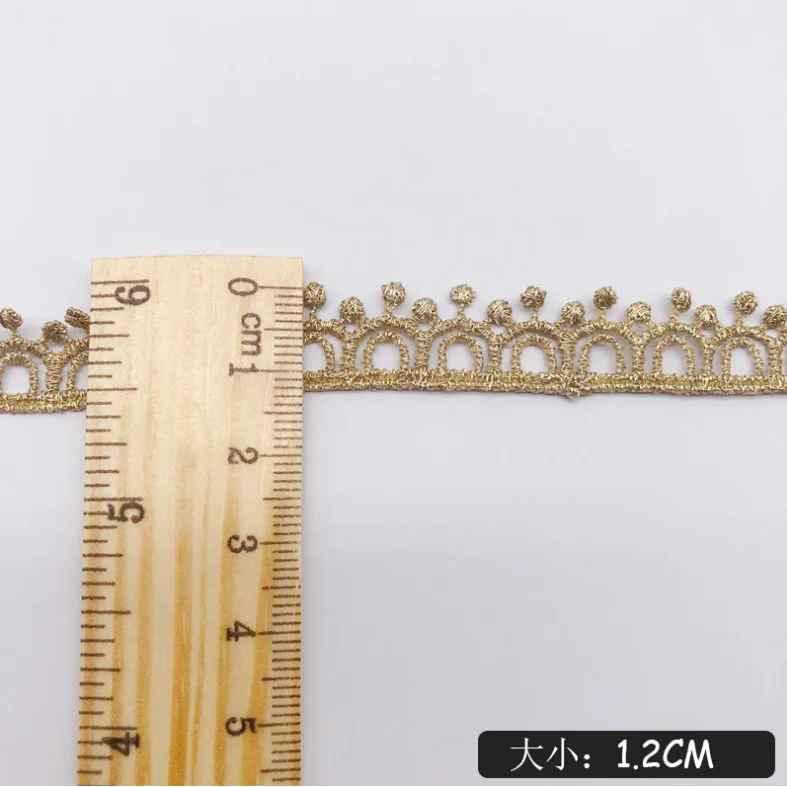 Кружевная аппликация из полиэстера кружевная ткань для шитья см 10 ярдов с