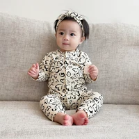 baby rompers newborn girls boys cotton clothes long sheeve infant clothing pajamas overalls jumpsuit autumn ropa de beb%c3%a9