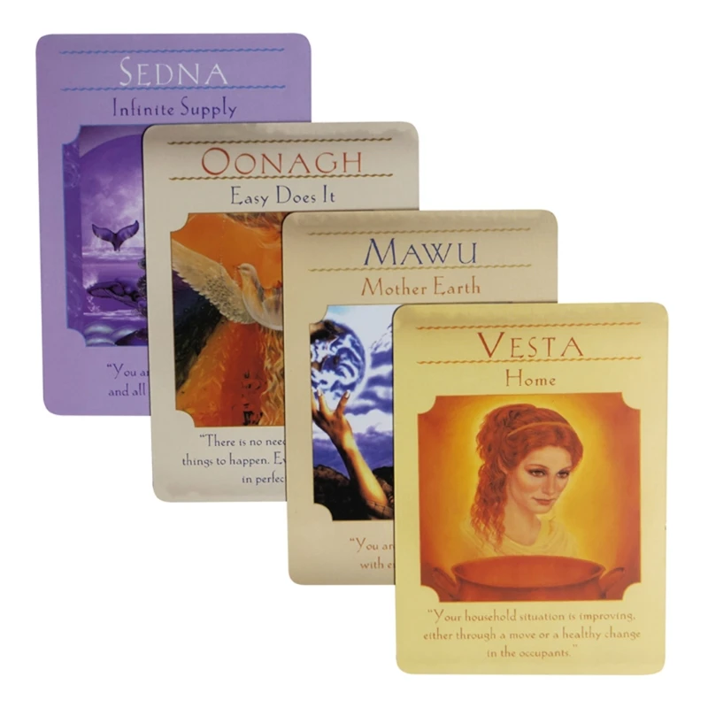 

Goddess Guidance Oracle Cards English Version 44-Card Deck Tarots Board Game