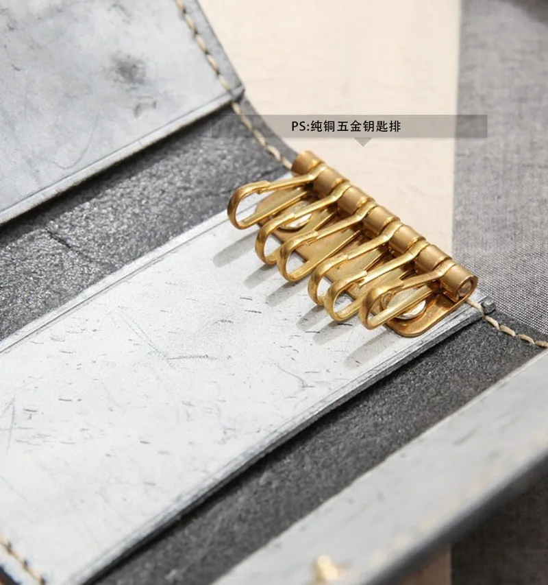 Кожаный чехол для ключей 2020 винтажный мини автомобиля Модный Карманный