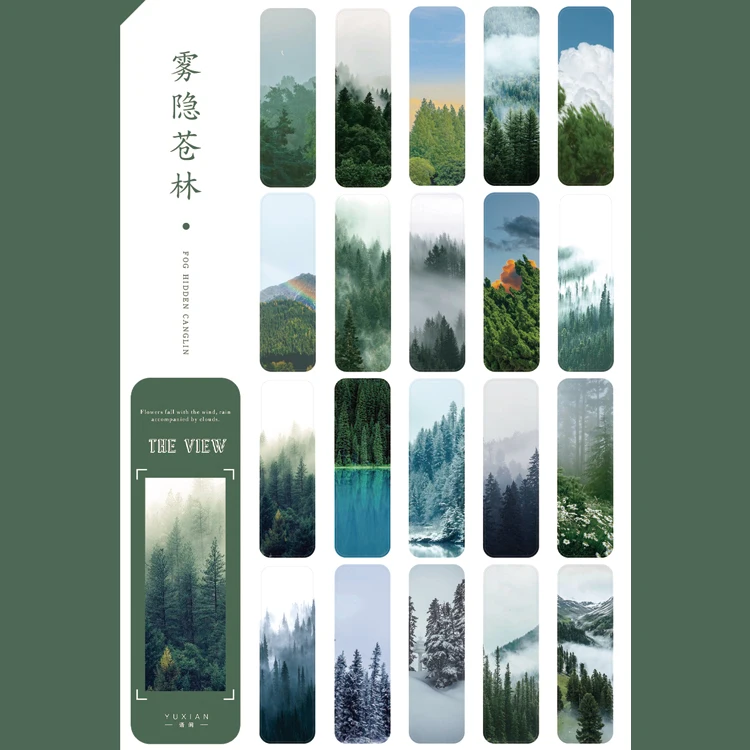 

Блокноты Аlideco "Мировая романтика", набор из 20 штук