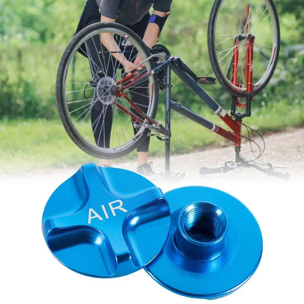 

Ztto 1pc Front Fork Shoulder Air Nozzle Cover Shock Alloy Absorber Aluminum Accessories Bicycle Cover Fork Front Y8y4