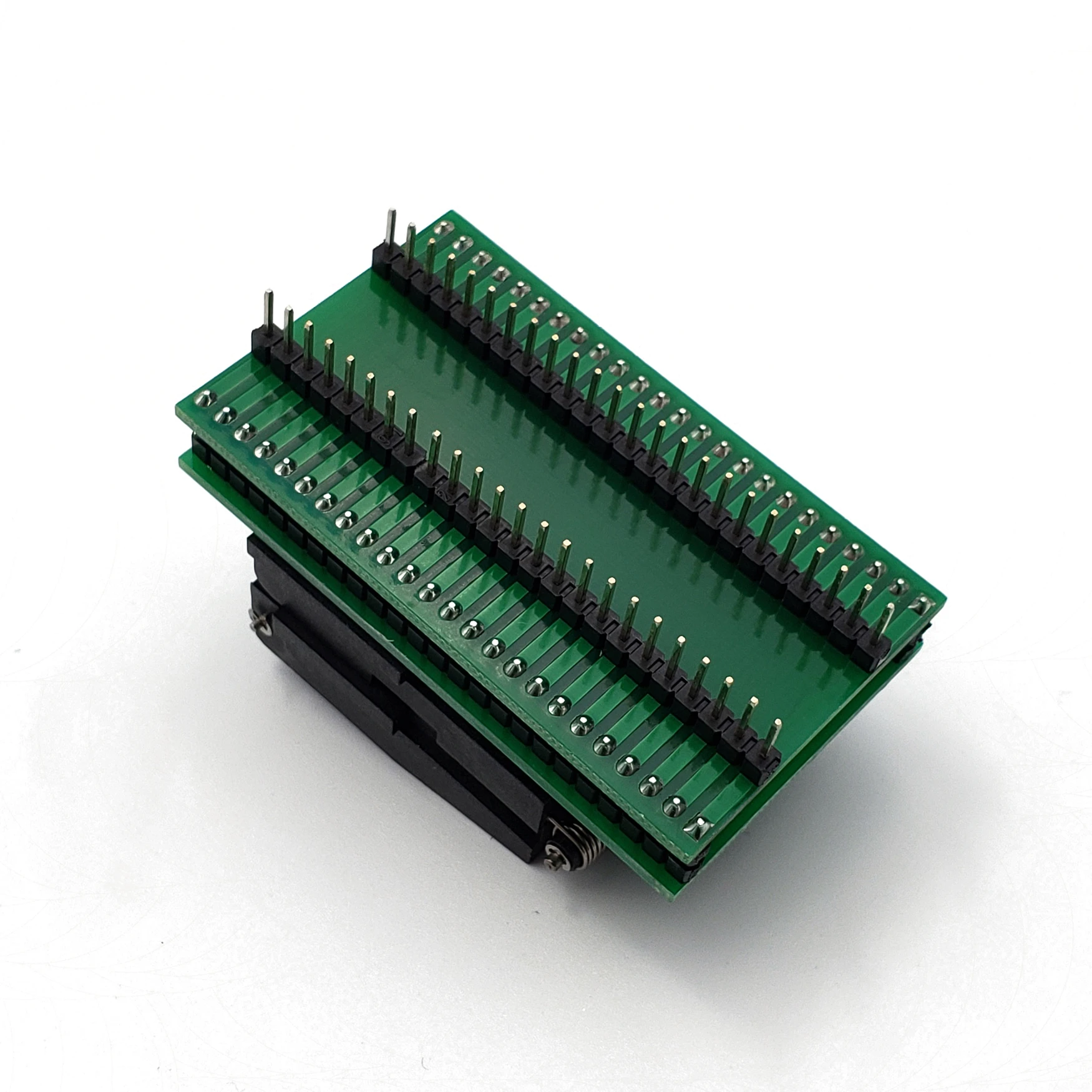 QFP44/PQFP44/TQFP44 к DIP44 SA245A шаг 0 8 мм IC программатор тестовый разъем адаптер|pitch|pitch adapter |
