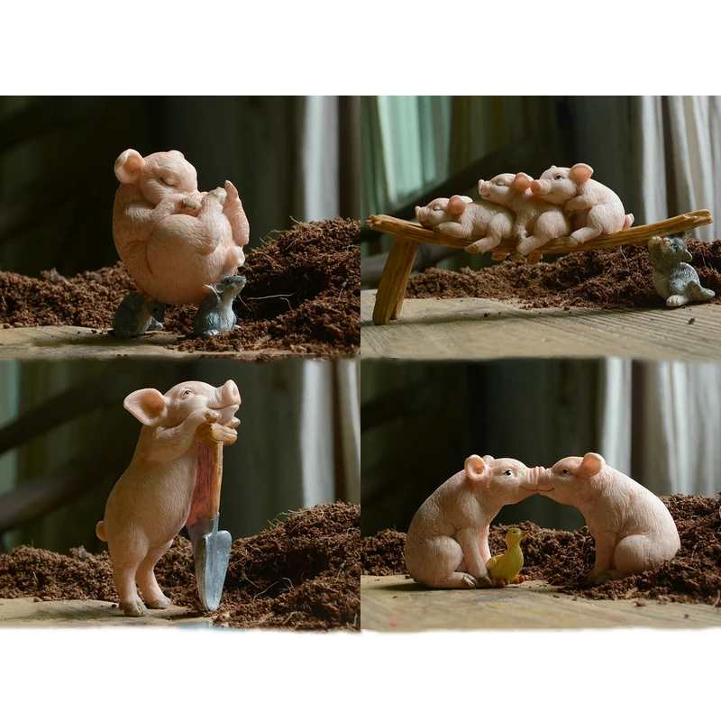 С изображением милой свинки для мальчиков аксессуары украшения дома Сказочный