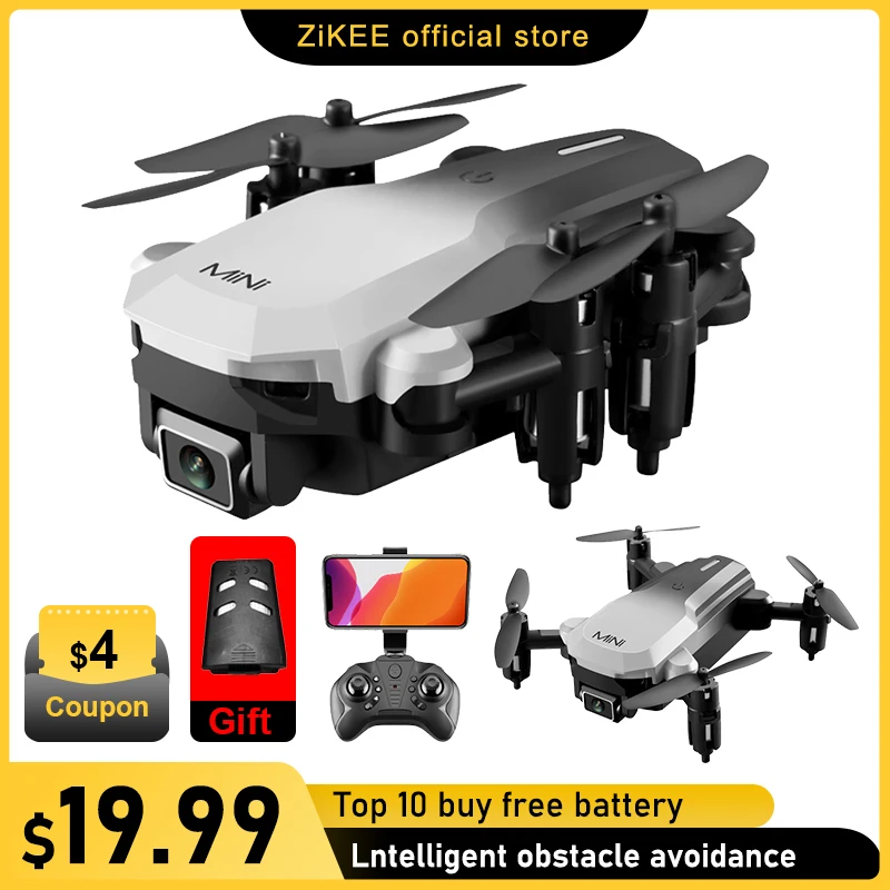 Квадрокоптер ZiKEE CS11 с HD-камерой 4k, 2,4 ГГц - изображение