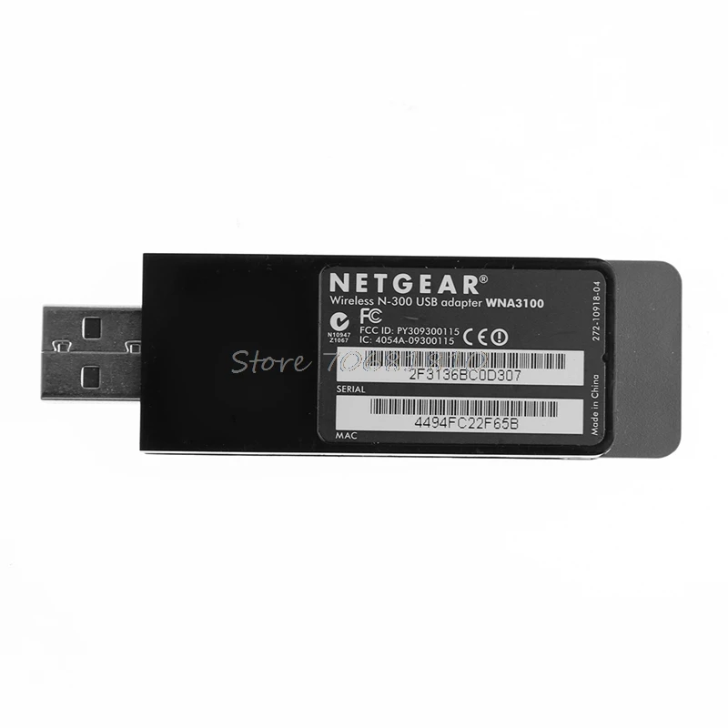 Беспроводной usb адаптер N300 Wi Fi сетевой 300 м для Netgear WNA3100|Сетевые карты| |