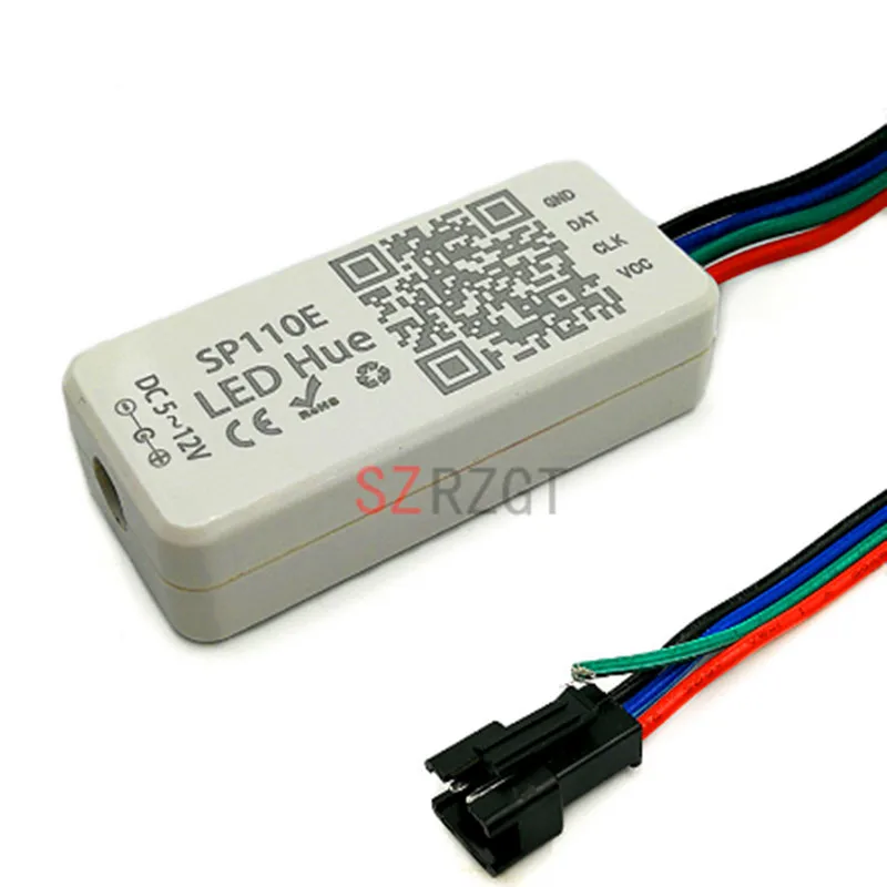 5 24v SP107E мобильный телефон bluetooth phantom контроллер WS2812B подходит для ответа на звонки