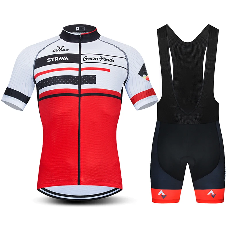 

Новинка 2022, летние дышащие комплекты одежды STRAVA для велоспорта, командная велосипедная одежда с коротким рукавом, Мужская велосипедная Дже...
