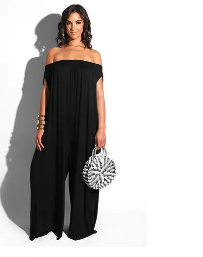 2019 женский комбинезон в пляжном стиле официальный с вырезом лодочкой без рукавов