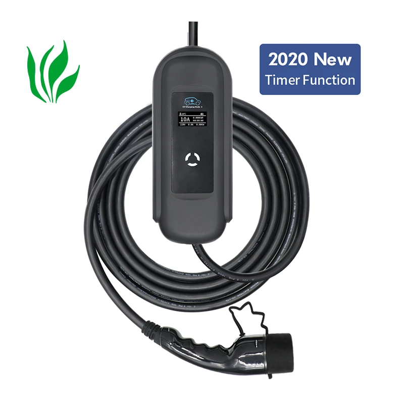 Зарядный кабель для электромобиля 10 А тип 2 штепсельная вилка Wallbox Тип
