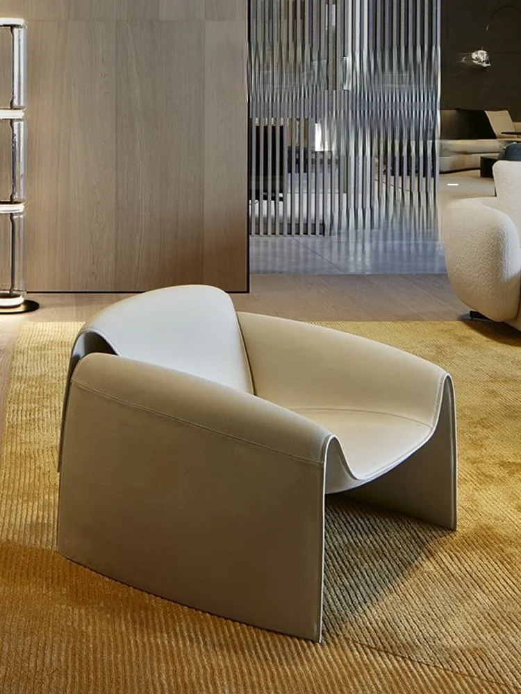 

TT Modern Minimalist Couch Designer New Reception Chair Villa Conference Chair Italian Leisure Chair