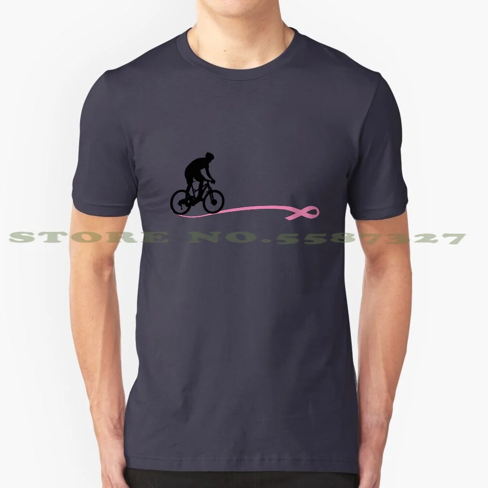 

Осведомленность о раке груди-модная Винтажная футболка с Горным велосипедом футболки от рака осведомленность о раке горный велосипед