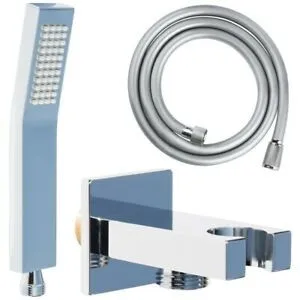 

Bathroom Shower Head Brass Chrome Fixtures Handset Holder Home Improvement