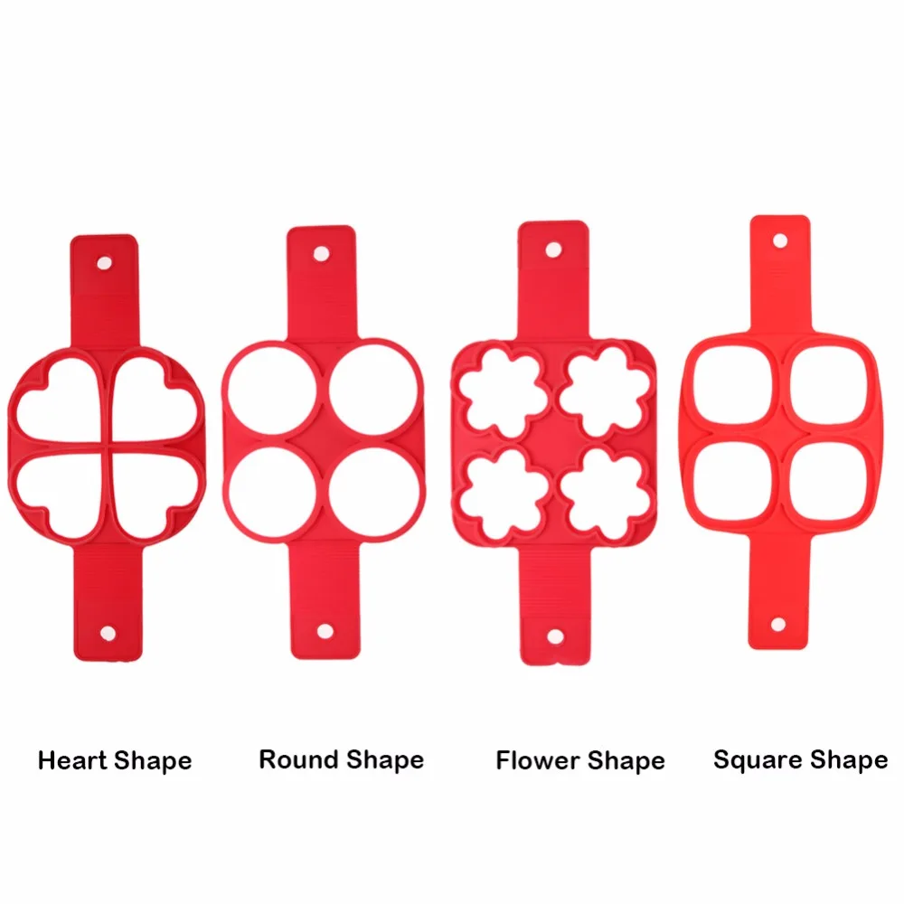 

Egg Cooker Pan Flip Eggs Mold Pancake Maker Nonstick Cooking Tool Round Heart Pancake Maker Kitchen Baking Accessories