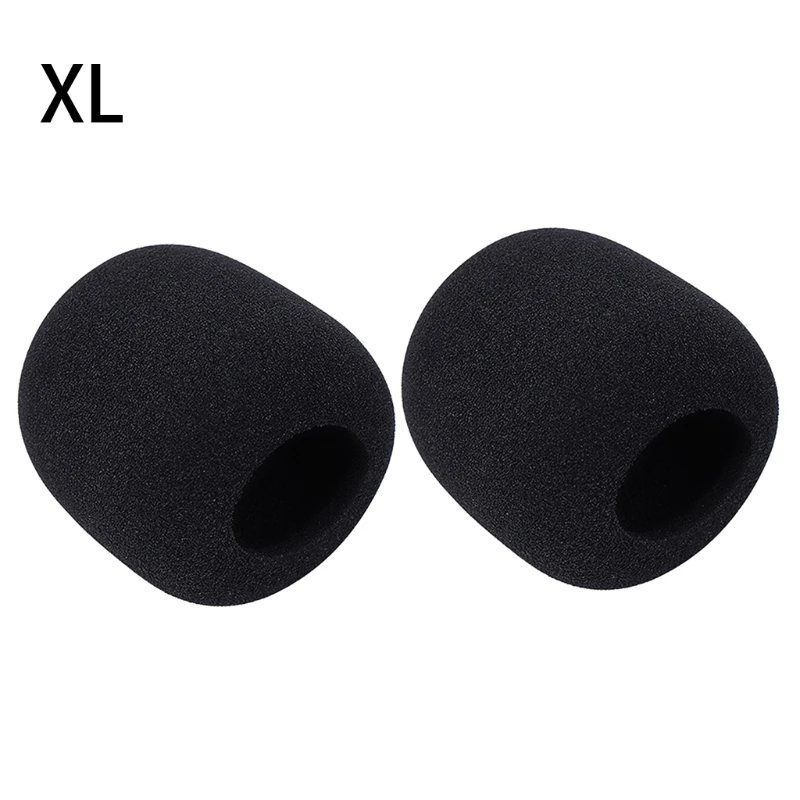 

2Pcs On Stage Foam Ball-Type Mic Anti Saliva Windscreen For Microphones WXTA
