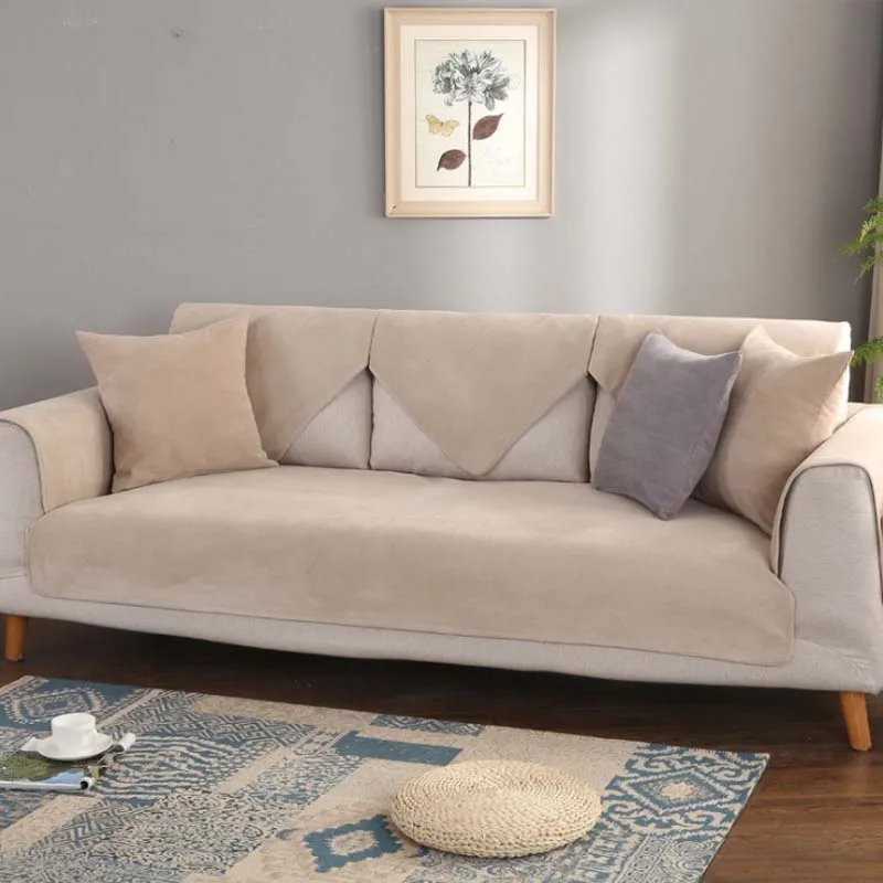 

Waterproof Sofa Cover Urine-proof Pet Couch Cushion Four Season Universal Corner Sofa Covers For Living Room Non-slip Sofa Towel