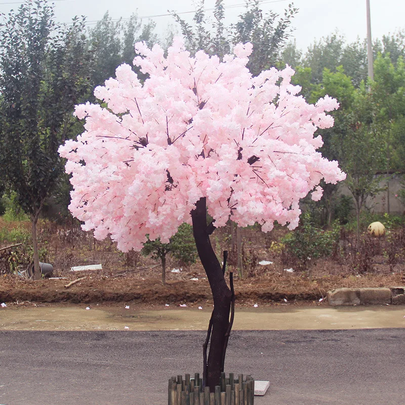 Искусственные цветы для свадьбы ветка вишни 20 шт. самостоятельного украшения