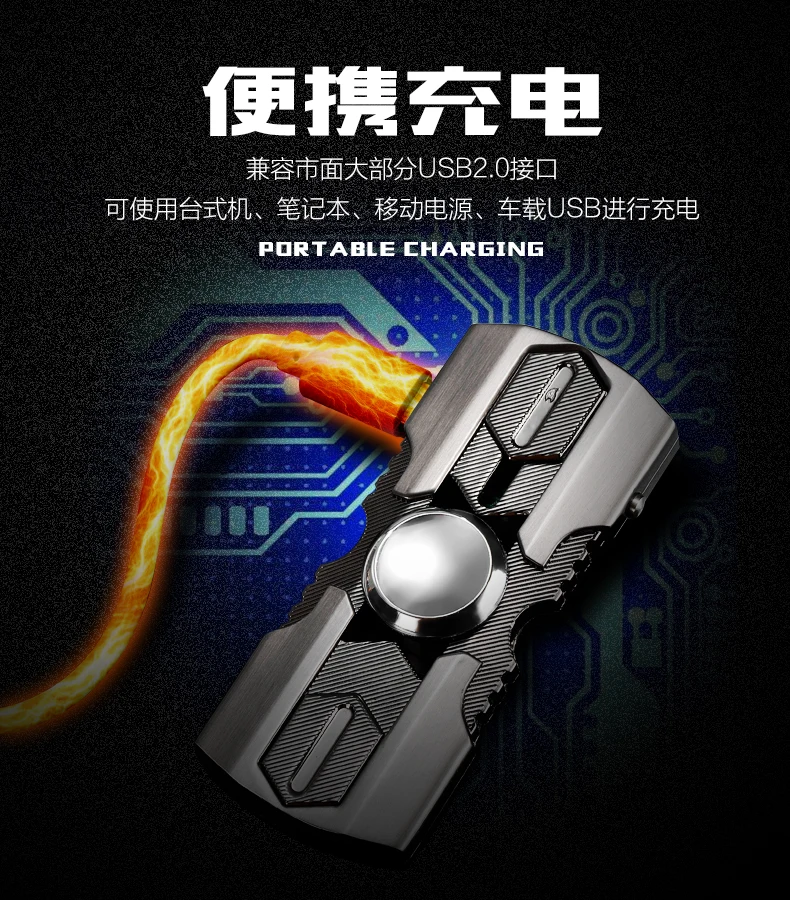 Фокус usb зарядка кончики пальцев Зажигалка креативная металлическая ветрозащитная надпись Зажигалка для сигар аксессуары для электронных сигарет