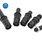 Регулируемый объектив с-образным креплением с зумом 300X 200X 180X 130X 120X увеличение 0,7x  4,5x 25 мм для HDMI USB промышленная видеокамера-микроскоп