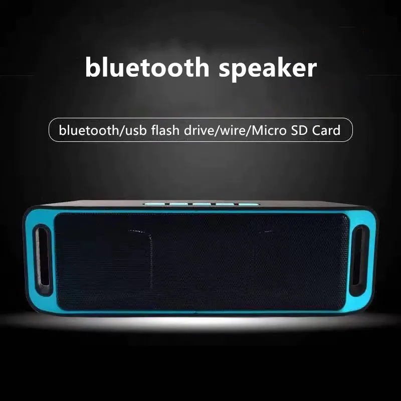 Bluetooth-динамик автомобильный мини-сабвуфер компьютер портативные колонки музыка