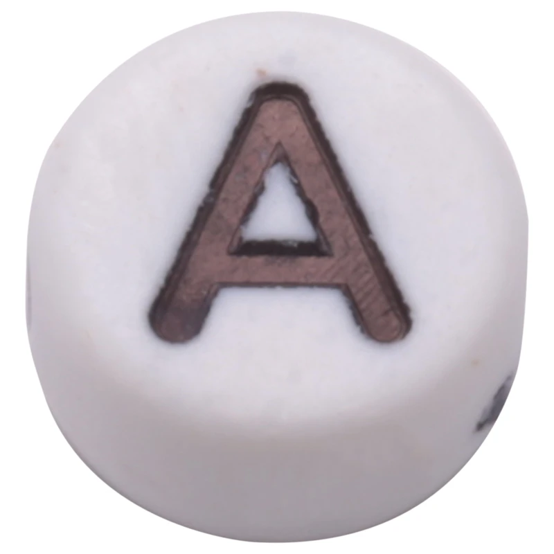 

Набор Бусин 5000 шт., стеклянные бусины 3 мм, бусины в форме букв алфавита и сердца для изготовления именных браслетов и поделок ювелирных изде...