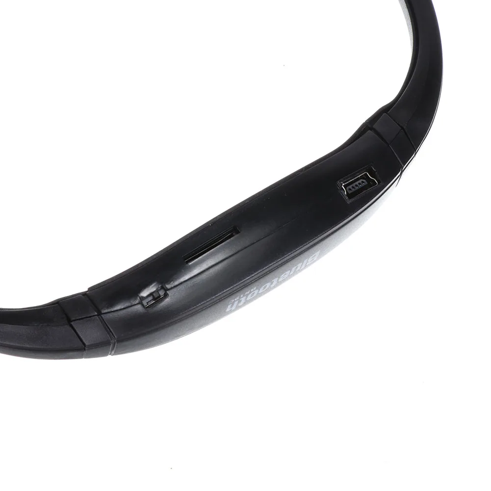 Sport Wireless Headset Headphone Earphone MP3 Music Player Micro SD TF FM Radio | Электроника
