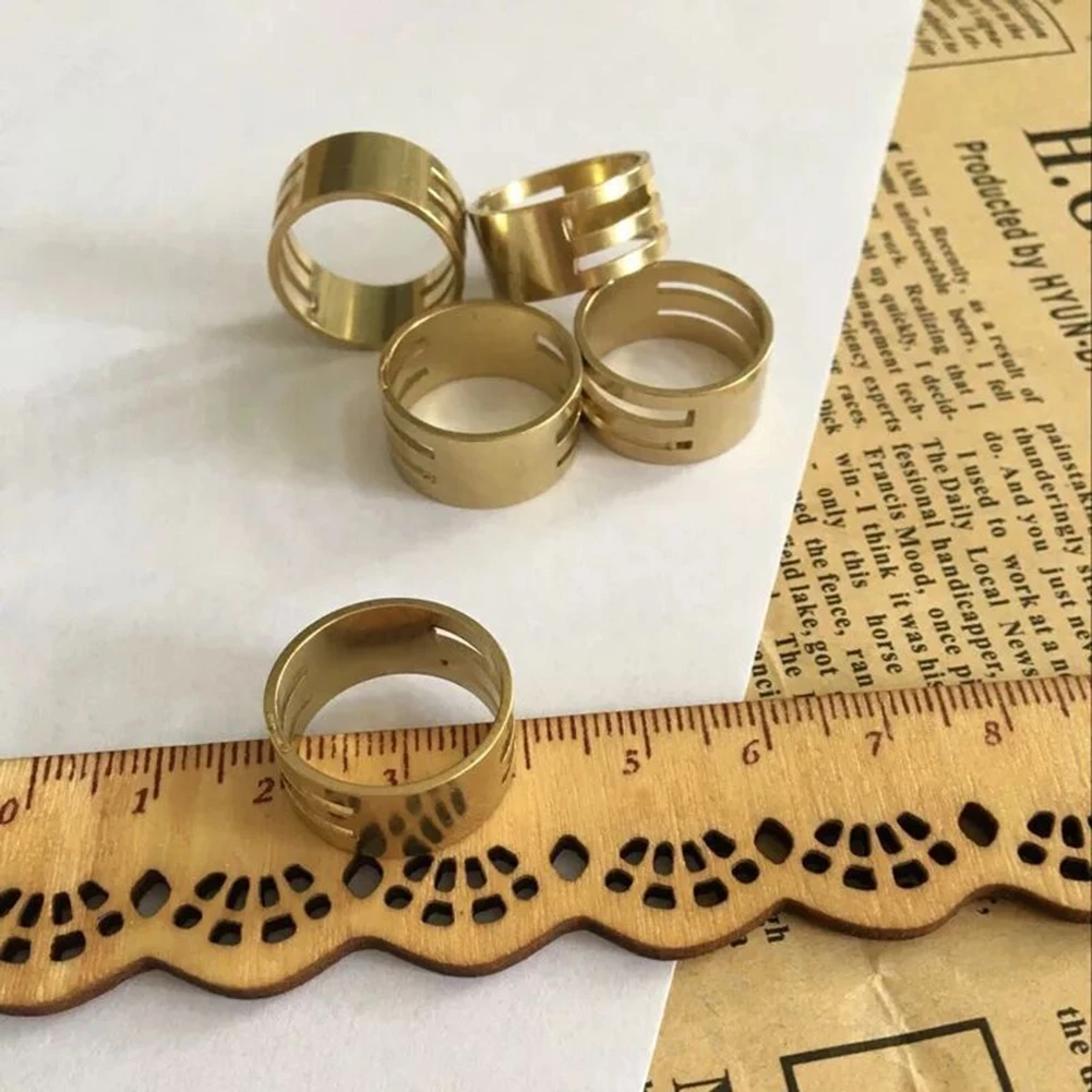 

NEW 2021 Minimalism Geometric Finger Rings Jewelry Maker Jump Ring Classic Circle Open Ring