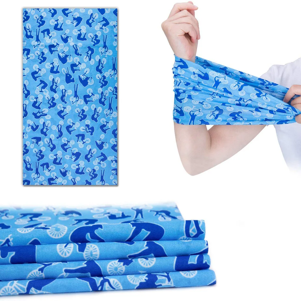 

Printed Ear Scarves Unisex Outdoor Multipurpose Scarf Neck Windproof Sun Protection Riding Face Scarves Cover Scarves Bandana
