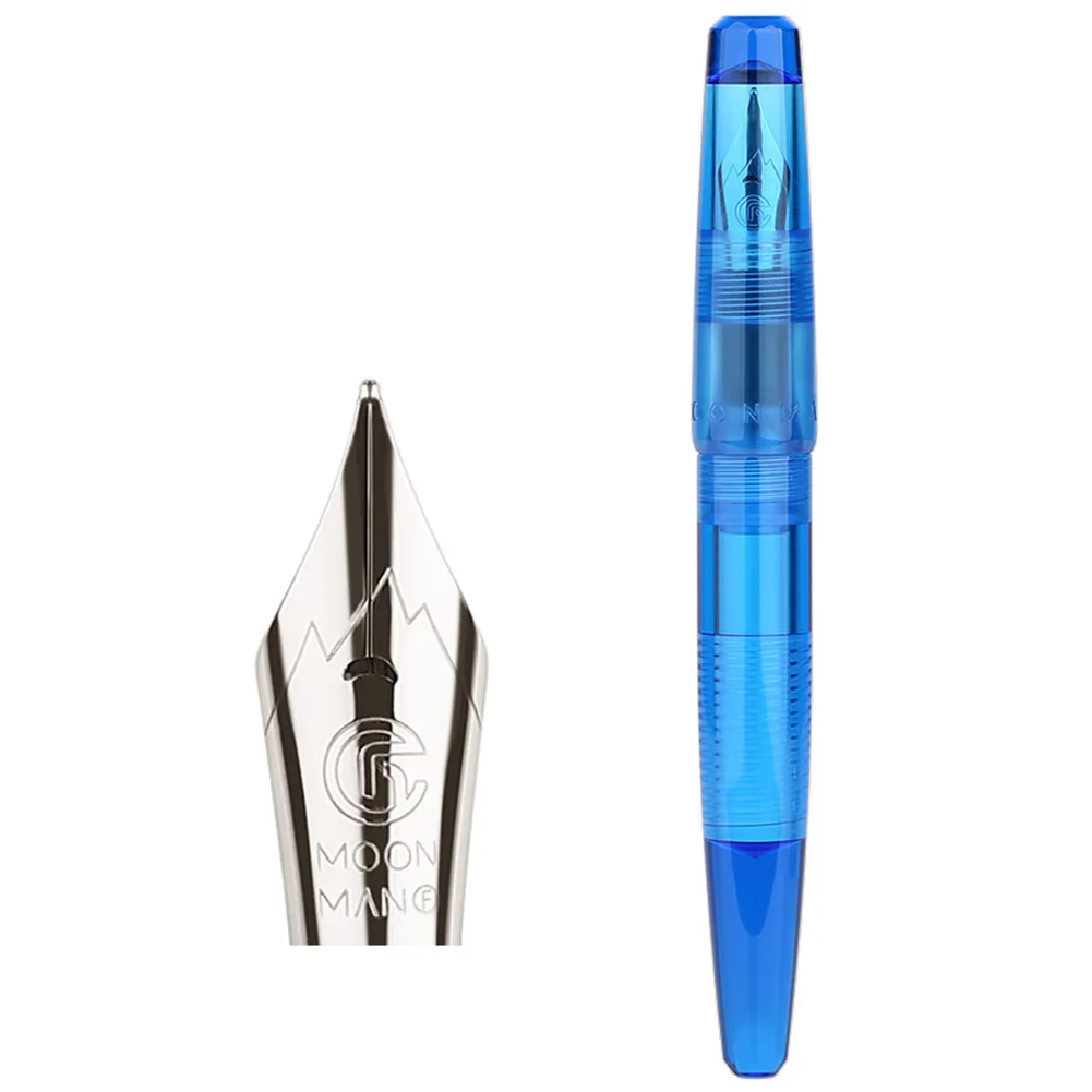 

Moonman C2 Student Stationery Acrylic Transparent Thread Design Writing Calligraphy School Durable With Eyedropper Fountain Pen