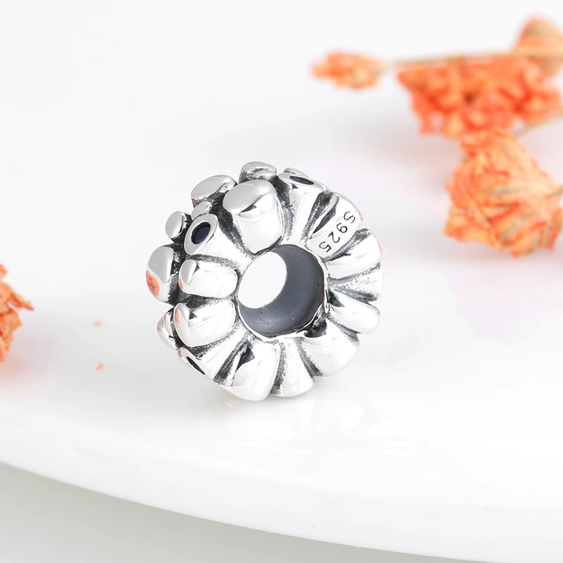 Бусины-разделители из серебра 925 пробы для изготовления ювелирных изделий