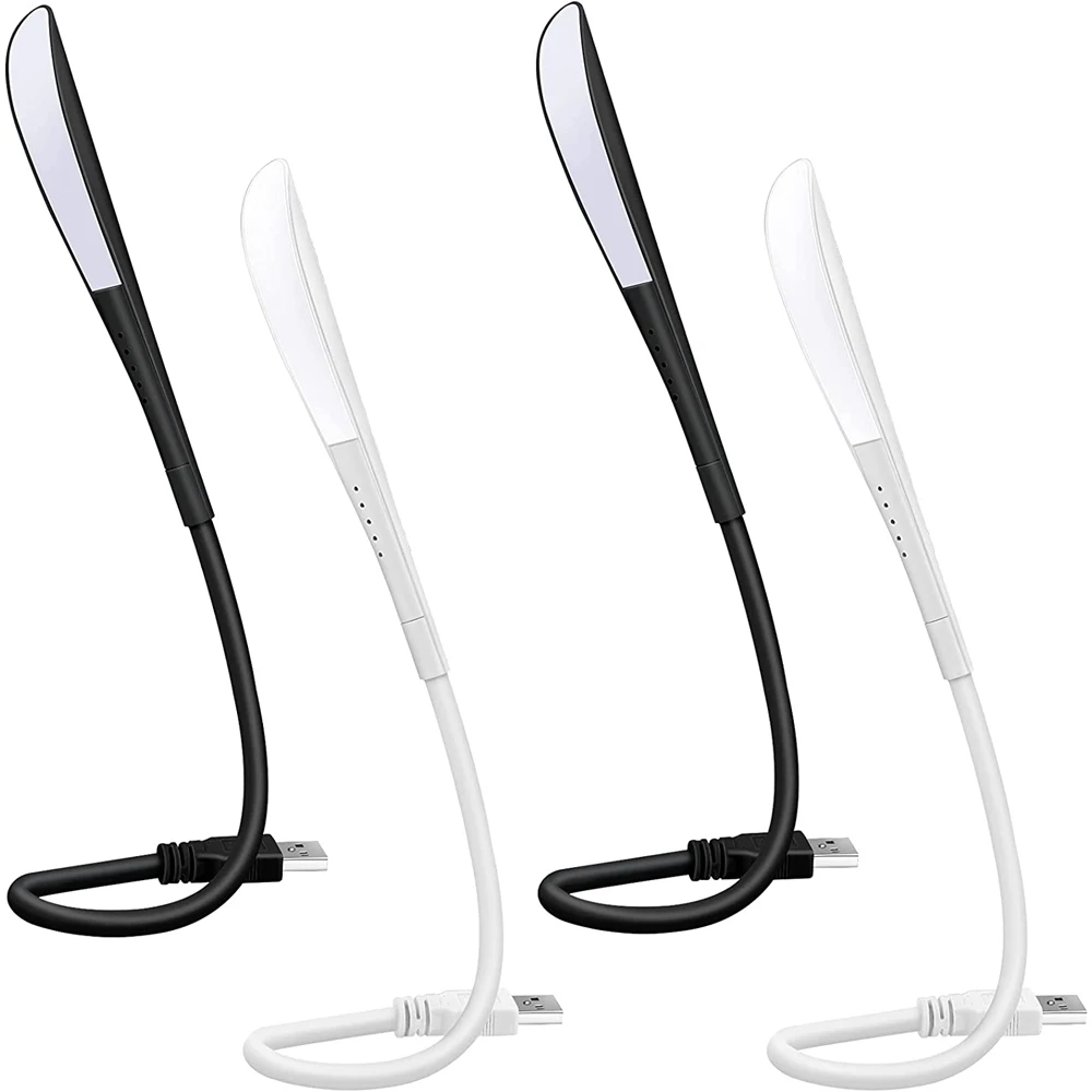 

Лампа для чтения с USB-разъемом, 14 светодиодов, Диммируемый сенсорный переключатель, гибкая гусиная шея для ноутбука, настольного компьютера, ПК и компьютера MAC