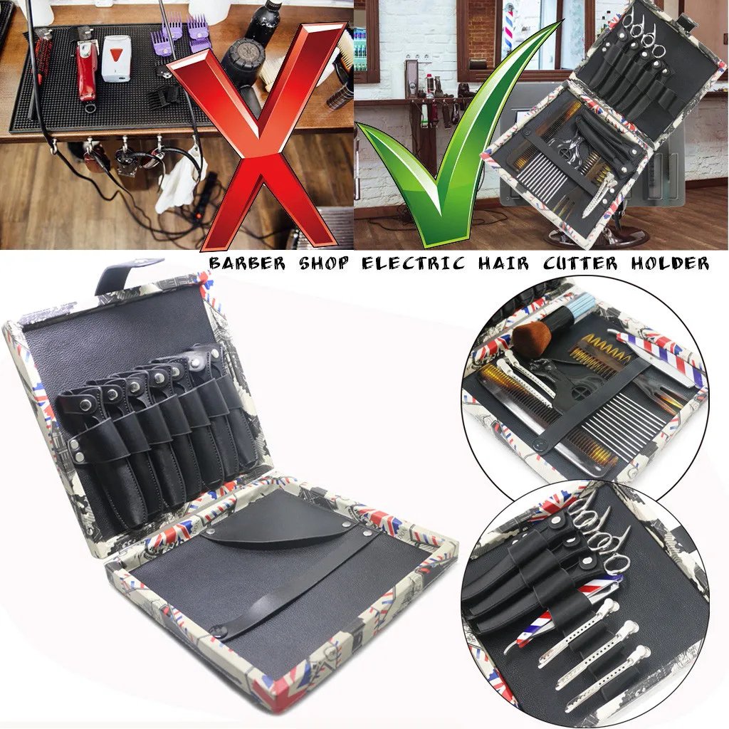 Новинка 2019 держатель для парикмахерской сумка хранения инструментов и ножниц