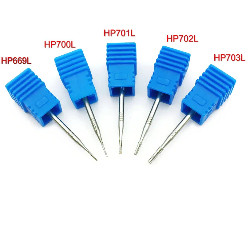 

1pc 2.35mm Shank Tungsten Carbide Burs HP Polisher Trimming Bur Drill for Dental Lab Polishing Tool Nail Drill Bit