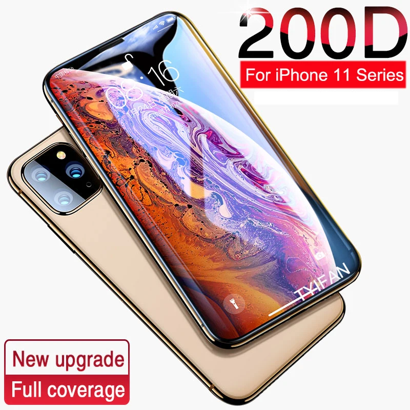 Защитное стекло закаленное 9h для Apple Iphone 11 Pro Max | Мобильные телефоны и аксессуары