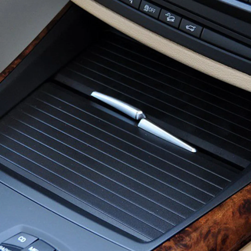 

Car Interior Water Cup Rack for BMW X5 E70 X6 E71 Center Console Cover Slide Roller Blind Car Mounts Drink Holder