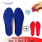 2 двойная нагревательная электрическая нагревательная стелька с беспроводной зимней батареей с дистанционным управлением, usb-нагреватель, нагреватель для ног