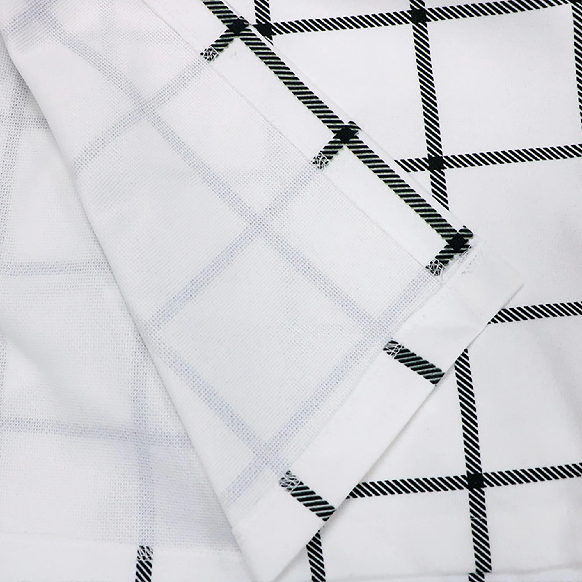 

Women Coat Jackets Autumn Winter Black White Plaid Irregular Fashion Korean Style Casual Mid-Length Warm Lace Up Women Clothing