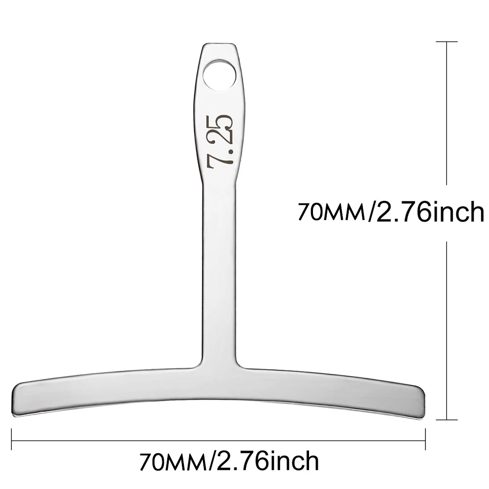 9 шт. Нержавеющая сталь Understring манометр для гитары настройка басов инструменты