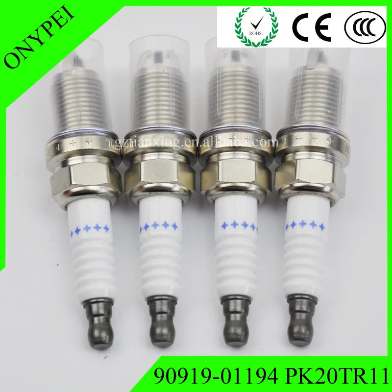 Бесплатная доставка 90919-01194 PK20TR11 обычная свеча зажигания для Toyota Avalon Camry Sienna Lexus ES300