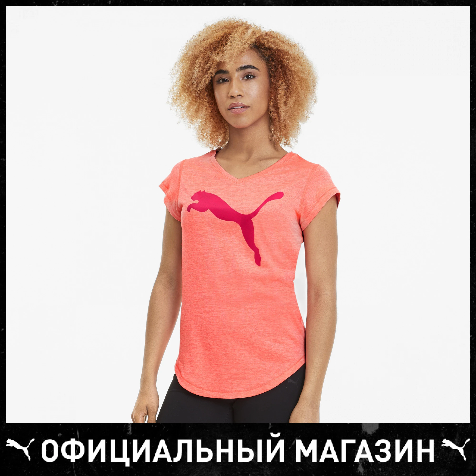 Футболка PUMA Heather Cat Tee|Футболки| |