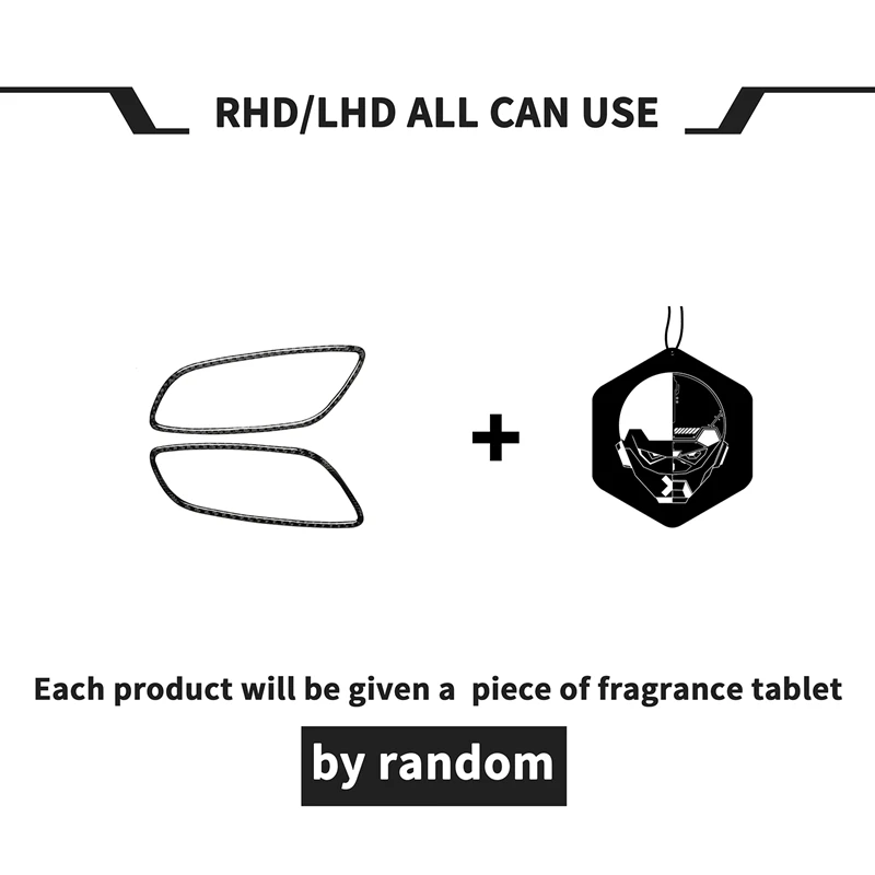 Для TT 2008 2014 автомобиля интерьер углеродного волокна наклейки дверные ручки рамка