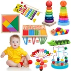 Детские мобильные младенческие детские игрушки-Погремушки Мультфильм животных дерева ручной колокол Детские коляски кроватки висит погремушки для младенца детская игрушка, подарок