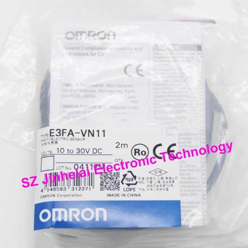 

New and original E3FA-VN11 OMRON Photoelectric sensor Photoelectric switch 2M