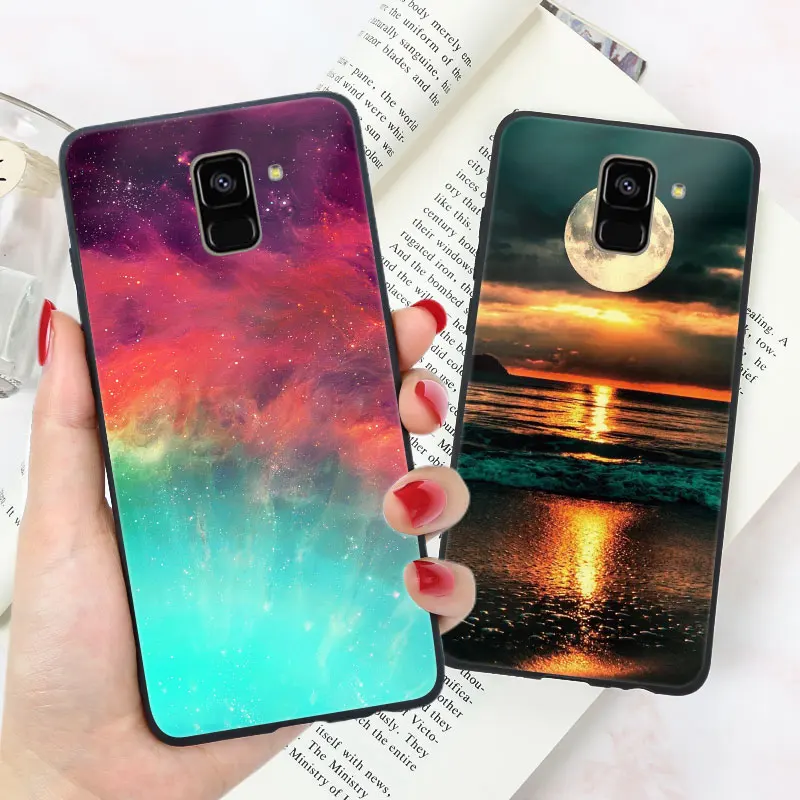 Для samsung Galaxy A5 A6 A7 A8 плюс для задней панели телефона для samsung A6 A8 плюс чехол бампер