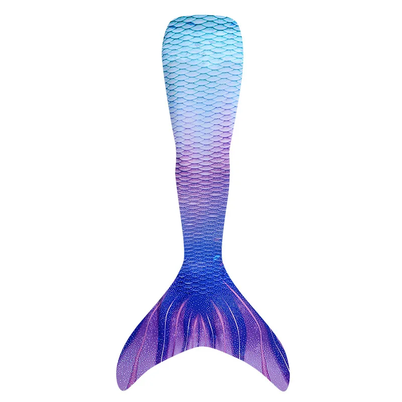 Купальник с хвостом русалки для взрослых и детей пляжная одежда купания девочек